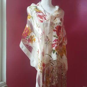 Oscar by Oscar de la Renta Silk Blend Scarf